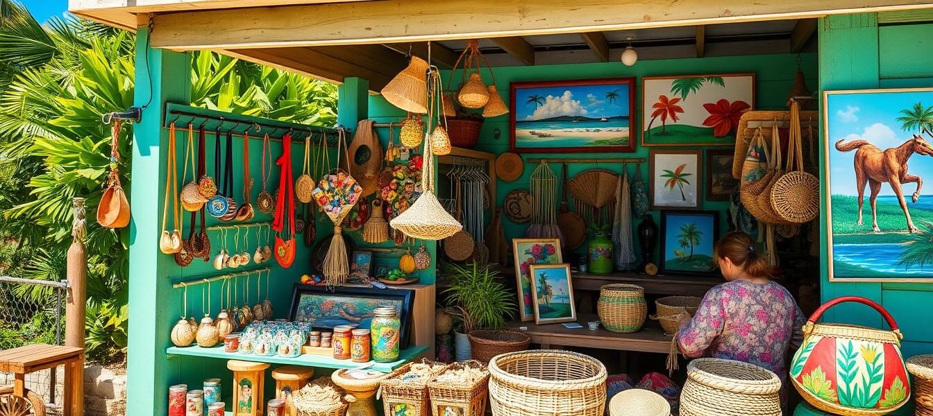 locally made souvenirs