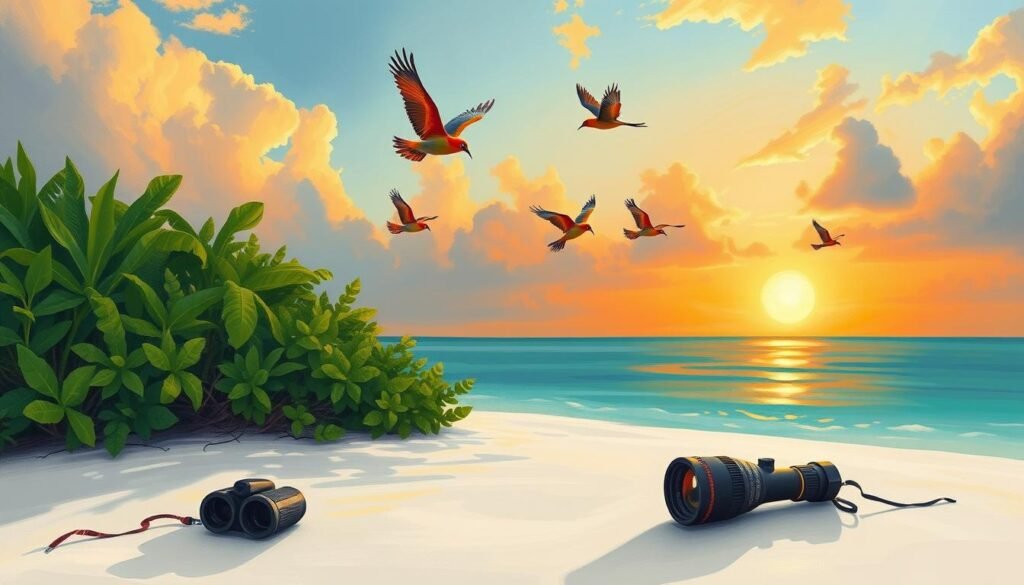 birdwatching experiences Treasure Cay